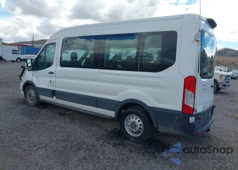 2020 Ford Transit-350 Passenger Van Xlt z USA, uszkodzony, nr VIN 1FBAX9CG2LKB24183
